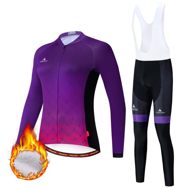 racing sets miloto women winter thermal fleece cycling jerseys set long sleeve bib pants mtb bicycle clothing mountain bike suit ciclismo, Black;blue
racing sets miloto women winter thermal fleece cycling jerseys set long sleeve bib pants mtb bicycle clothing mountain bike suit ciclismo, Black;blue
