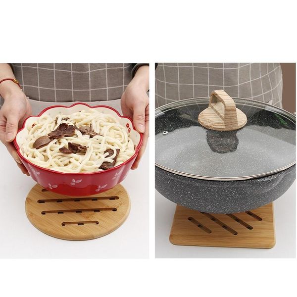 mats & pads eusable durable bamboo coasters heat resistant drink mat tea coffee cup pad non-slip table storage rack
mats & pads eusable durable bamboo coasters heat resistant drink mat tea coffee cup pad non-slip table storage rack