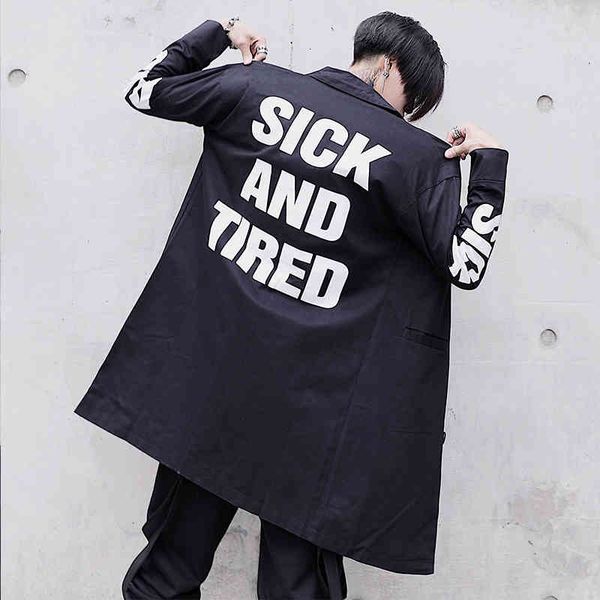 arrivals from spring fashion men trench abz167 streetwear hip hop mens bluse long coat outwear, Black;brown
arrivals from spring fashion men trench abz167 streetwear hip hop mens bluse long coat outwear, Black;brown