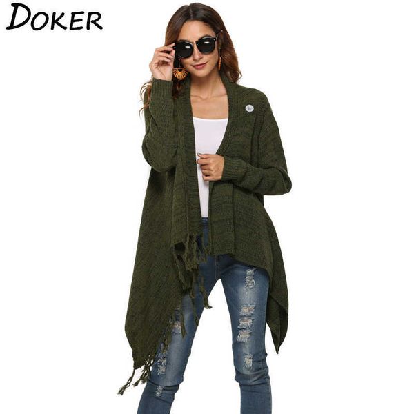 autumn winter long cardigan women oversized sleeve knitted sweater single button female elegant knitwear coat 210604, White
autumn winter long cardigan women oversized sleeve knitted sweater single button female elegant knitwear coat 210604, White