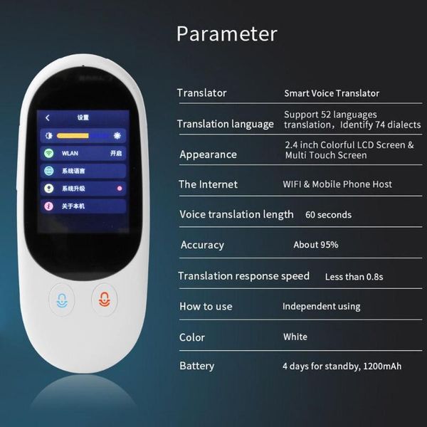 portable smart voice translator f1a camera bluetooth-compatible 1gb+4gb offline translation+ pgraphic scanning translationhello
portable smart voice translator f1a camera bluetooth-compatible 1gb+4gb offline translation+ pgraphic scanning translationhello