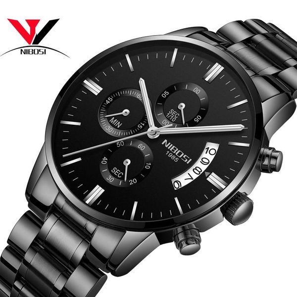 wristwatches reloj hombre nibosi chronograph watch men waterproof watches 2021 stainless steel fashion dress wristwatch saat, Slivery;brown
wristwatches reloj hombre nibosi chronograph watch men waterproof watches 2021 stainless steel fashion dress wristwatch saat, Slivery;brown