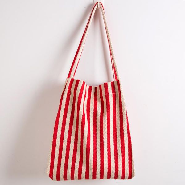 shopping bags red stiped canvas tote reusable cotton women storage bag fabric cloth beach string handbags
shopping bags red stiped canvas tote reusable cotton women storage bag fabric cloth beach string handbags