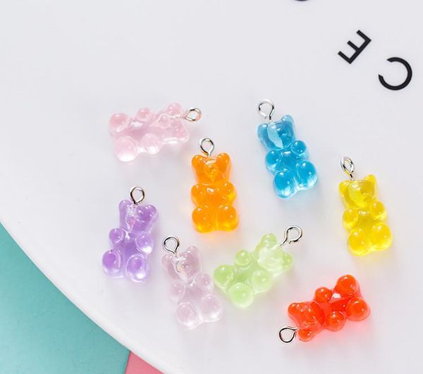 keychains 35pcs bear charms resin cabochons glitter gummy candy transparent color necklace keychain pendant diy making accessories, Silver
keychains 35pcs bear charms resin cabochons glitter gummy candy transparent color necklace keychain pendant diy making accessories, Silver
