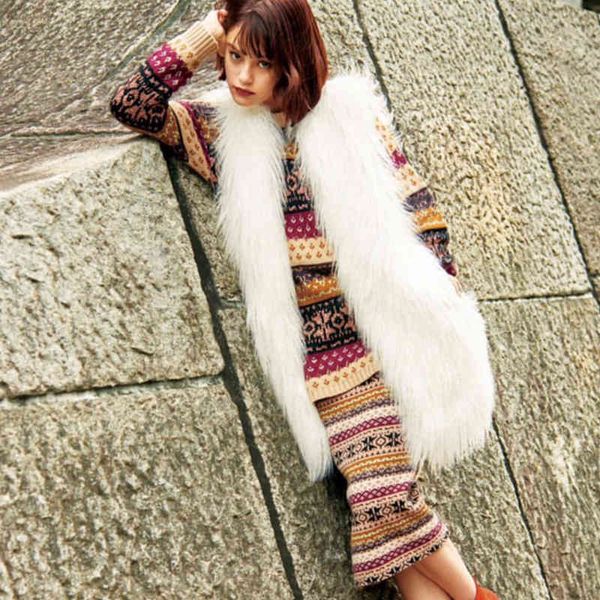 blends autumn winter women elegant fluffy fake mongolia sheep fur vests sleeveless medium long white faux jackets a296, Black
blends autumn winter women elegant fluffy fake mongolia sheep fur vests sleeveless medium long white faux jackets a296, Black