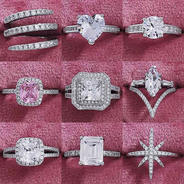 fashion luxury 925 sterling silver engagement wedding eternity band promise rings for women adjustable gift jewelry z1, Golden;silver
fashion luxury 925 sterling silver engagement wedding eternity band promise rings for women adjustable gift jewelry z1, Golden;silver