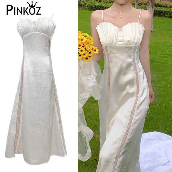 slim white satin reched pleated midi dress for party spaghetti strap bodycon casual dinner dresses robe de femme za 210421
slim white satin reched pleated midi dress for party spaghetti strap bodycon casual dinner dresses robe de femme za 210421