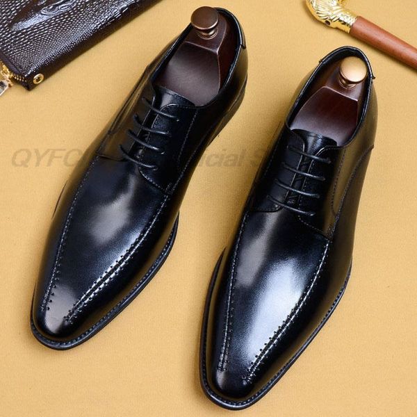italian mens dress shoe for suit genuine leather black brown oxfords men wedding shoes party business formal shoes for men
italian mens dress shoe for suit genuine leather black brown oxfords men wedding shoes party business formal shoes for men