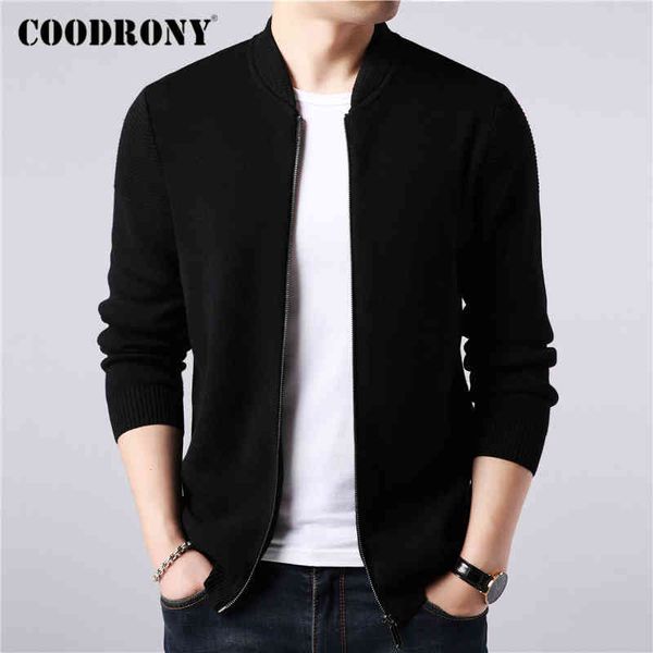 coodrony brand sweater coat cashmere wool cardigan men cloth 2019 new arrivals autumn winter thick warm zipper coats 91088, Black;white
coodrony brand sweater coat cashmere wool cardigan men cloth 2019 new arrivals autumn winter thick warm zipper coats 91088, Black;white