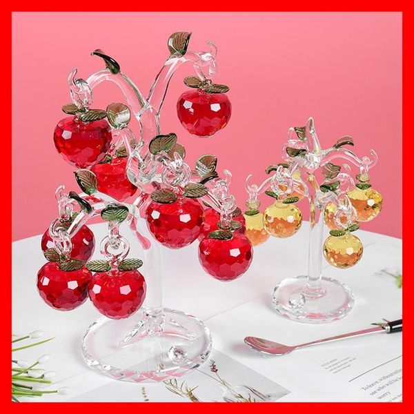 decorative objects & figurines 3 colors crystal apple tree with apples suncatcher decor showpiece for good luck wealth prosperity
decorative objects & figurines 3 colors crystal apple tree with apples suncatcher decor showpiece for good luck wealth prosperity