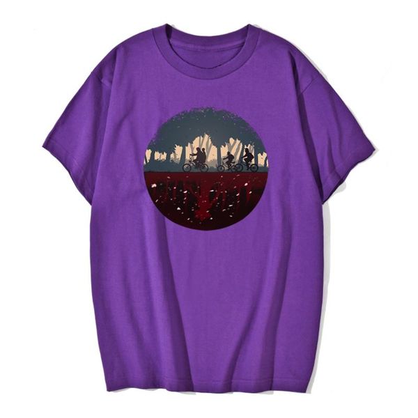 women's t-shirt stranger thing funny printed summer fashion brand short sleeve loose cotton t shirts casual tees, White
women's t-shirt stranger thing funny printed summer fashion brand short sleeve loose cotton t shirts casual tees, White