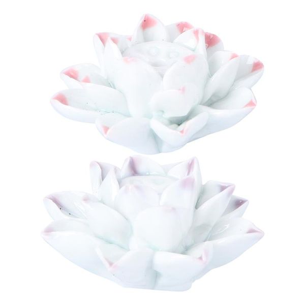 fragrance lamps 2pcs ceramic lotus shaped incense censer burner aroma therapy supplies
fragrance lamps 2pcs ceramic lotus shaped incense censer burner aroma therapy supplies