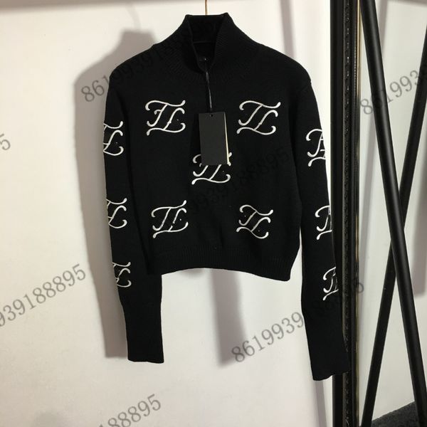2022ss luxury high collar cardigan short sweaters womens leather & faux leather women's coat designer sweater knitted female sweaterssh, Black
2022ss luxury high collar cardigan short sweaters womens leather & faux leather women's coat designer sweater knitted female sweaterssh, Black