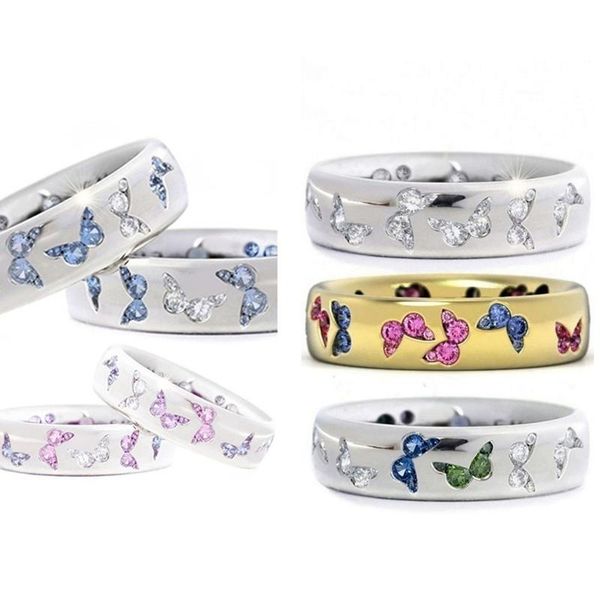 cluster rings 1pc 5 colors zircon butterfly ring for women men beautiful jewelry wedding gift size 6 7 8 9 10, Golden;silver
cluster rings 1pc 5 colors zircon butterfly ring for women men beautiful jewelry wedding gift size 6 7 8 9 10, Golden;silver
