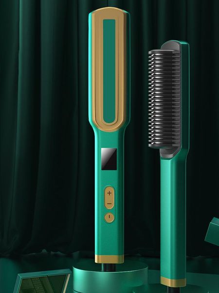 electric hair brushes led negative ion straightening comb, and rolling dual-purpose household straightener brush
electric hair brushes led negative ion straightening comb, and rolling dual-purpose household straightener brush