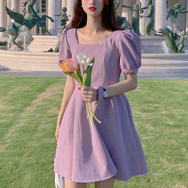 casual dresses sleeve sweet vintage mini es women summer korean slim solid elegant females chic 7l80, Black;gray
casual dresses sleeve sweet vintage mini es women summer korean slim solid elegant females chic 7l80, Black;gray