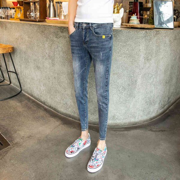 men's jeans wholesale fashion casual denim jeans retro blue slim-fitting pants korean all-match stretch ankle length usuq
men's jeans wholesale fashion casual denim jeans retro blue slim-fitting pants korean all-match stretch ankle length usuq