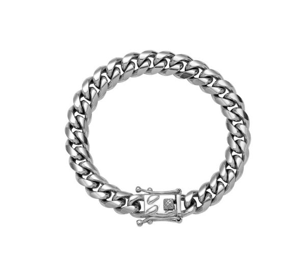 2021 stainless steel curb cuban chain dragon clasp bracelets men women fashion gold silver bangles 8mm/10/12/14mm 23cm, Black
2021 stainless steel curb cuban chain dragon clasp bracelets men women fashion gold silver bangles 8mm/10/12/14mm 23cm, Black