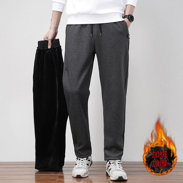 running pants winter men sport joggers thick sweatpants drawstring trousers fleece warm plus size 8xl, Black;blue
running pants winter men sport joggers thick sweatpants drawstring trousers fleece warm plus size 8xl, Black;blue