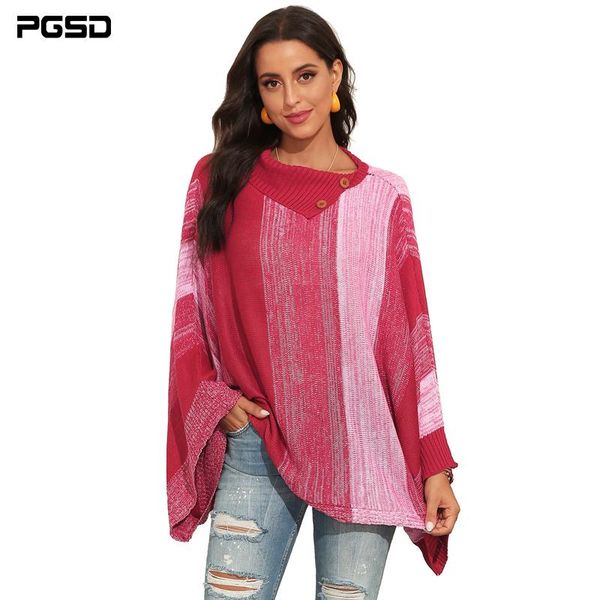 women's sweaters pgsd autumn winter knitted sweater fashion european clothing pink bat long sleeve stripe irregular loose comfortable t, White;black
women's sweaters pgsd autumn winter knitted sweater fashion european clothing pink bat long sleeve stripe irregular loose comfortable t, White;black