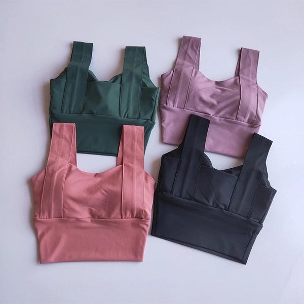 women yoga bra shockproof sports running workout gym clothes gathering widened shoulder belt bras short vest outfit
women yoga bra shockproof sports running workout gym clothes gathering widened shoulder belt bras short vest outfit