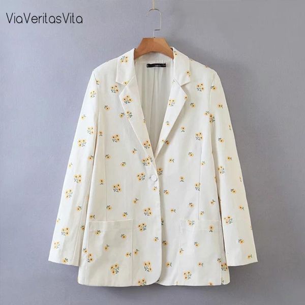 womens blazer embroidery floral suit long sleeve elegant coat vintage office female outwear 2021 single breasted casual blazers women's, White;black
womens blazer embroidery floral suit long sleeve elegant coat vintage office female outwear 2021 single breasted casual blazers women's, White;black