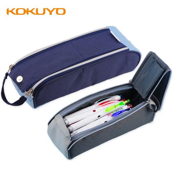 pencil bags kokuyo double zipper clamshell pen case multi-function standable holder storage bag portable student large capac
pencil bags kokuyo double zipper clamshell pen case multi-function standable holder storage bag portable student large capac