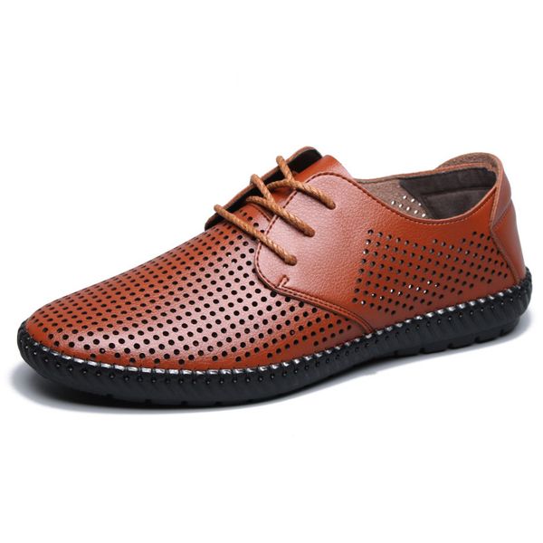 new summer shoes men leather footwear breathable holes shoes soft leather mens casual shoes summer male footwear black a1492
new summer shoes men leather footwear breathable holes shoes soft leather mens casual shoes summer male footwear black a1492