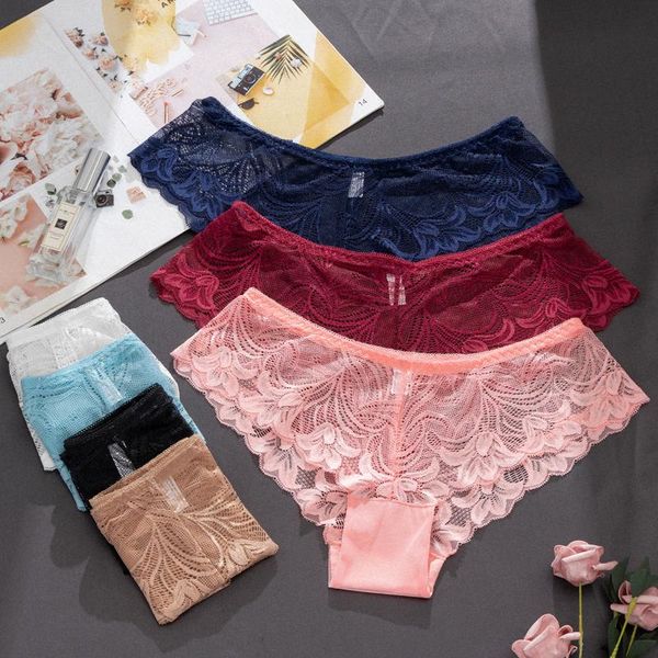 women's panties 3 pcs floral lace women transparent underwear femme seamless breathable briefs cotton crotch antibacterial lingerie, Black;pink
women's panties 3 pcs floral lace women transparent underwear femme seamless breathable briefs cotton crotch antibacterial lingerie, Black;pink