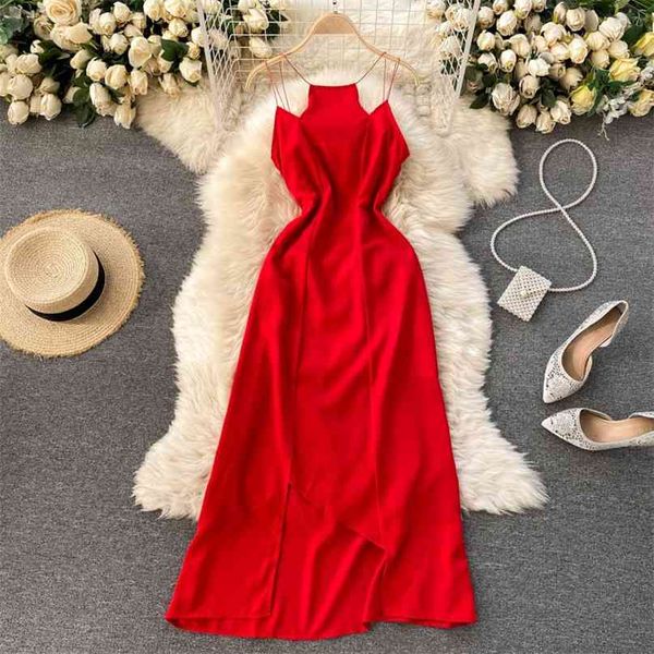 korea spring summer fashion women slim hollow a-line casual dress sleeveless clothes elegant solid color vestidos r552 210527, Black;gray
korea spring summer fashion women slim hollow a-line casual dress sleeveless clothes elegant solid color vestidos r552 210527, Black;gray