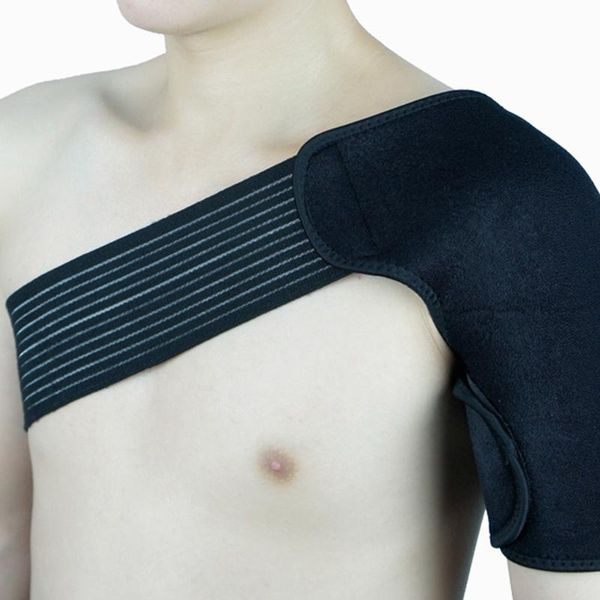 adjustable single shoulder support wrap breathable brace sleeve pad basketball football sportswear accessories for women or me back, Black;blue
adjustable single shoulder support wrap breathable brace sleeve pad basketball football sportswear accessories for women or me back, Black;blue