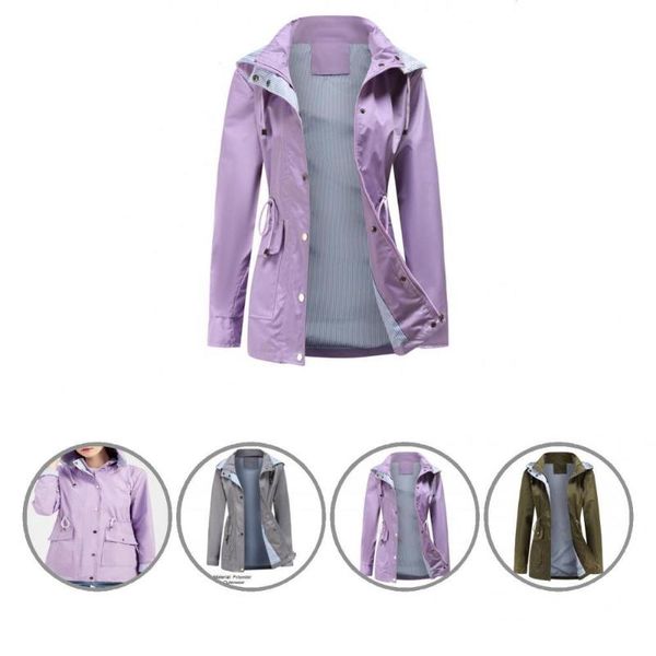 women's jackets warm trendy detachable hat women jacket raincoat waist drawstring coat buttons for work, Black;brown
women's jackets warm trendy detachable hat women jacket raincoat waist drawstring coat buttons for work, Black;brown