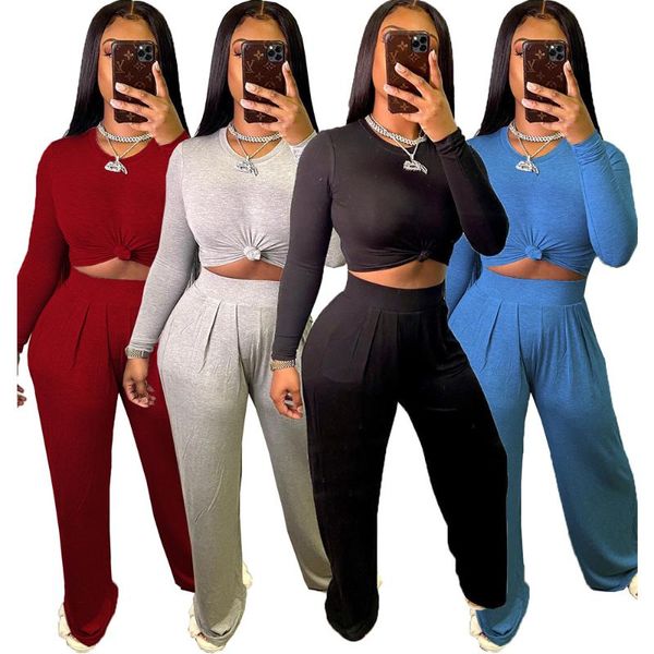 skinny crop and wide leg trousers co-ord sets solid long sleeve women autumn winter fashion workout two piece outfits women's track, Gray
skinny crop and wide leg trousers co-ord sets solid long sleeve women autumn winter fashion workout two piece outfits women's track, Gray