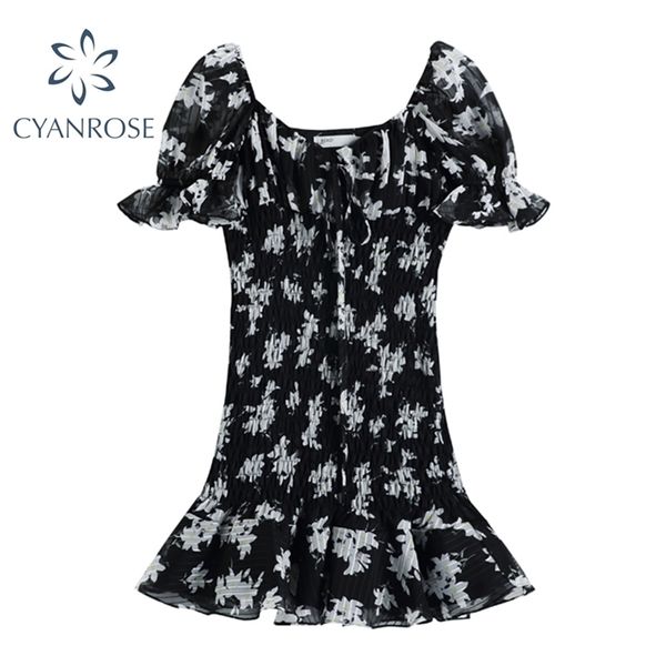 elastic wrap dress fashion women and girl puff short sleeve ruffle design crop dresses vintage street slim beach elegant frocks 210515, Black;gray
elastic wrap dress fashion women and girl puff short sleeve ruffle design crop dresses vintage street slim beach elegant frocks 210515, Black;gray