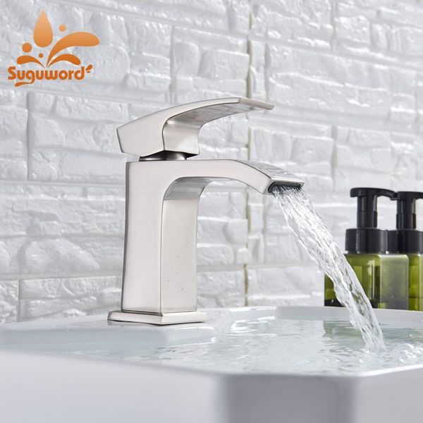 bathroom sink faucets chrome waterfall spout faucet single hole deck mount cold mixer tap short type
bathroom sink faucets chrome waterfall spout faucet single hole deck mount cold mixer tap short type