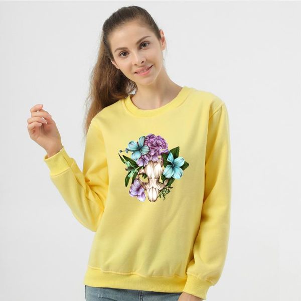 women's hoodies & sweatshirts skull and flowers art print women gothic aesthetic hoodie pullovers long sleeve fashion clothes harajuku, Black
women's hoodies & sweatshirts skull and flowers art print women gothic aesthetic hoodie pullovers long sleeve fashion clothes harajuku, Black
