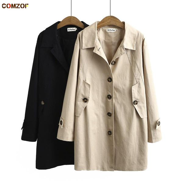 women's trench coats arrival women coat long sleeve 2021 autumn plus size casual clothing windbreaker sobretudo feminino xl-4xl, Tan;black
women's trench coats arrival women coat long sleeve 2021 autumn plus size casual clothing windbreaker sobretudo feminino xl-4xl, Tan;black