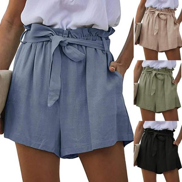 women's shorts loose summer high waist solid color lacework female women a line wide leg for work plus size, White;black
women's shorts loose summer high waist solid color lacework female women a line wide leg for work plus size, White;black
