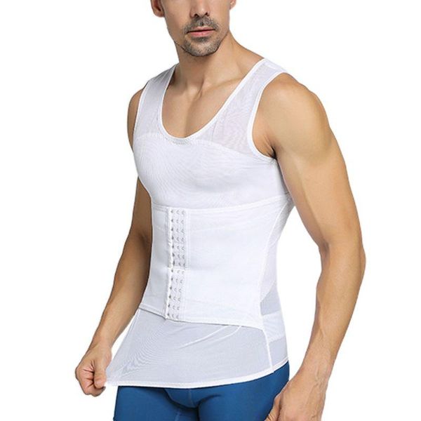 men's body shapers mens shapewear adjustable tummy control vest waist trainer slimming tank 094b, Black;brown
men's body shapers mens shapewear adjustable tummy control vest waist trainer slimming tank 094b, Black;brown