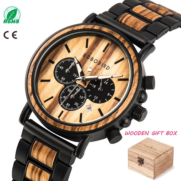 bobo bird wooden watch men erkek kol saati luxury stylish wood timepieces chronograph military quartz watches in wood gift box, Slivery;brown 
bobo bird wooden watch men erkek kol saati luxury stylish wood timepieces chronograph military quartz watches in wood gift box, Slivery;brown