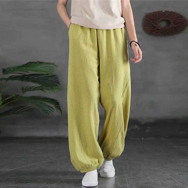 high waist autumn casual pants cotton linen loose wide leg straight lady long women spring summer 210709, Black;white
high waist autumn casual pants cotton linen loose wide leg straight lady long women spring summer 210709, Black;white