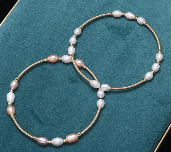 beaded, strands habitoo fashion natural 7-8mm multicolor rice freshwater pearl bracelet gold thread cross bangle for weomen jewelry gift, Black
beaded, strands habitoo fashion natural 7-8mm multicolor rice freshwater pearl bracelet gold thread cross bangle for weomen jewelry gift, Black