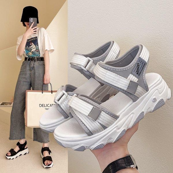 sandals beach women 2021 fashion toe-open color thick-soled student comfortable casual wedges walking woman, Black
sandals beach women 2021 fashion toe-open color thick-soled student comfortable casual wedges walking woman, Black