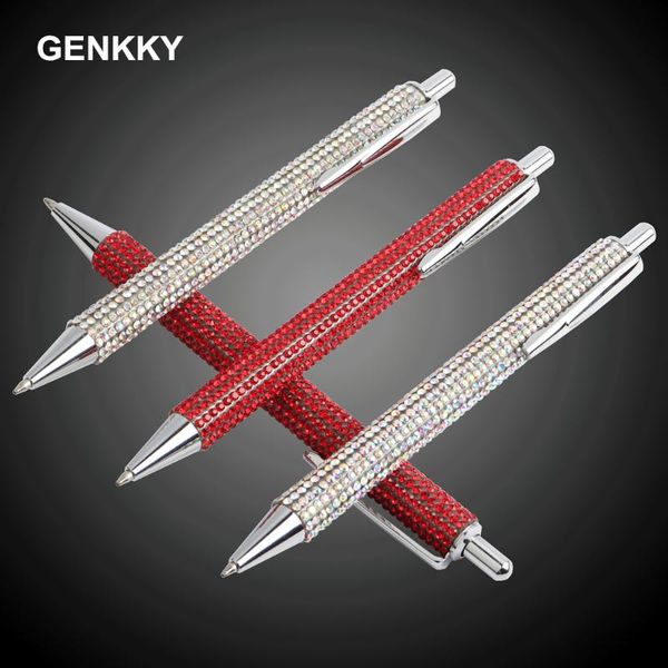 crystal ballpoint pen press style luxury pens for school office business gift stationery g2 refill 0.7mm black blue, Blue;orange
crystal ballpoint pen press style luxury pens for school office business gift stationery g2 refill 0.7mm black blue, Blue;orange