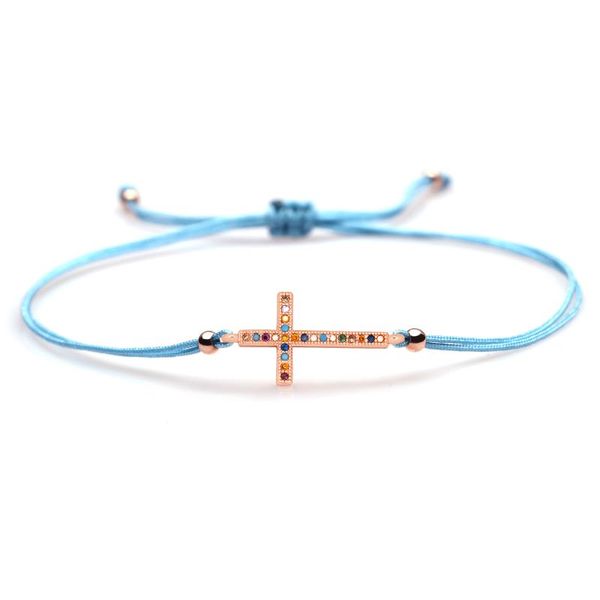 charm bracelets dazzling multicolored cubic zirconia small copper cross bracelet women girl blue green black red string knotted jewelry he, Golden;silver
charm bracelets dazzling multicolored cubic zirconia small copper cross bracelet women girl blue green black red string knotted jewelry he, Golden;silver