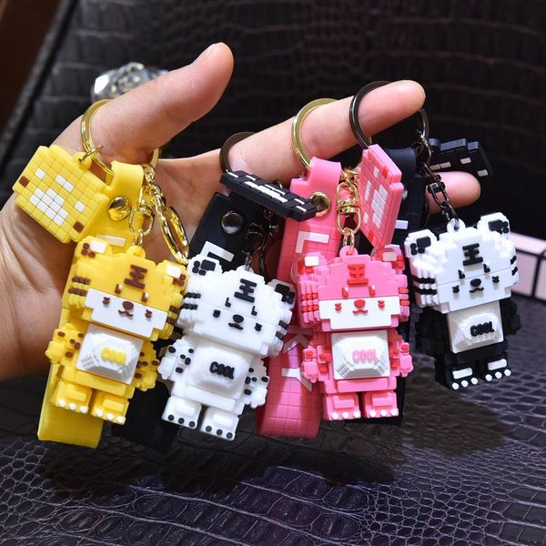 keychains year of the tiger building blocks keychain fashion children's bags pendant keyring gifts women couple car charm keyfob, Silver
keychains year of the tiger building blocks keychain fashion children's bags pendant keyring gifts women couple car charm keyfob, Silver
