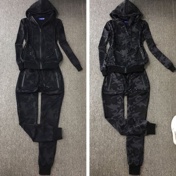 tracksuits fashion sport suit korean cotton leisure sports women's autumn three flower four leaf grass coat large size two piece, Gray
tracksuits fashion sport suit korean cotton leisure sports women's autumn three flower four leaf grass coat large size two piece, Gray