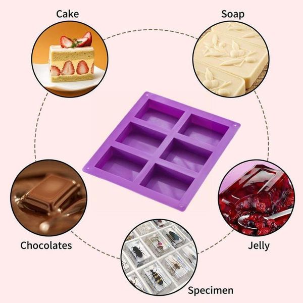 craft tools 6 cavity silicone mold pudding candy for making handmade mould soaps tray supplies 2021 candle diy rectangle m3b9
craft tools 6 cavity silicone mold pudding candy for making handmade mould soaps tray supplies 2021 candle diy rectangle m3b9