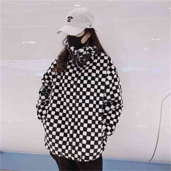 2021 autumn and winter new korean fur stand collar jacket vintage lattice rex rabbit fur warm plush hooded jacket, Black;brown
2021 autumn and winter new korean fur stand collar jacket vintage lattice rex rabbit fur warm plush hooded jacket, Black;brown