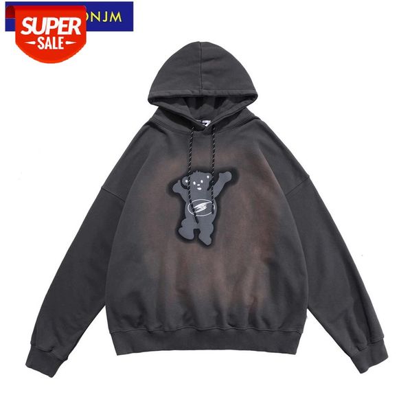 uncledonjm cartoon toy bear print hooded sweater high street oversized hoodie sweatshirt streetwear women couple clothes me-dh08 #ux1h, Black
uncledonjm cartoon toy bear print hooded sweater high street oversized hoodie sweatshirt streetwear women couple clothes me-dh08 #ux1h, Black